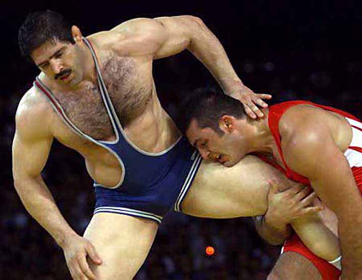 Thanks to Adriano for sending us the photos of this fabulous iranian wrestl...