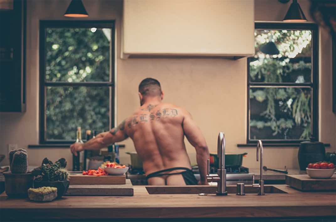 Adrian De Berardinis - The Bear-Naked Chef. 