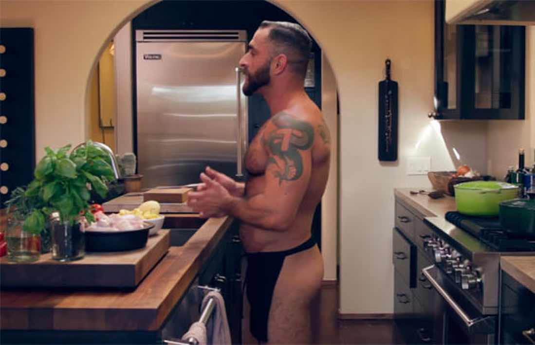 Adrian De Berardinis - The Bear-Naked Chef. 