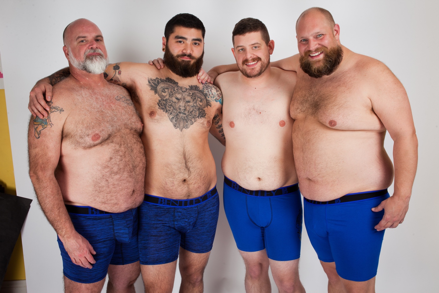 Mature chubby men having sex